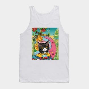 Artist cat Tank Top